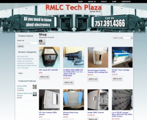 Online Computer Store Ecommerce Web Designs